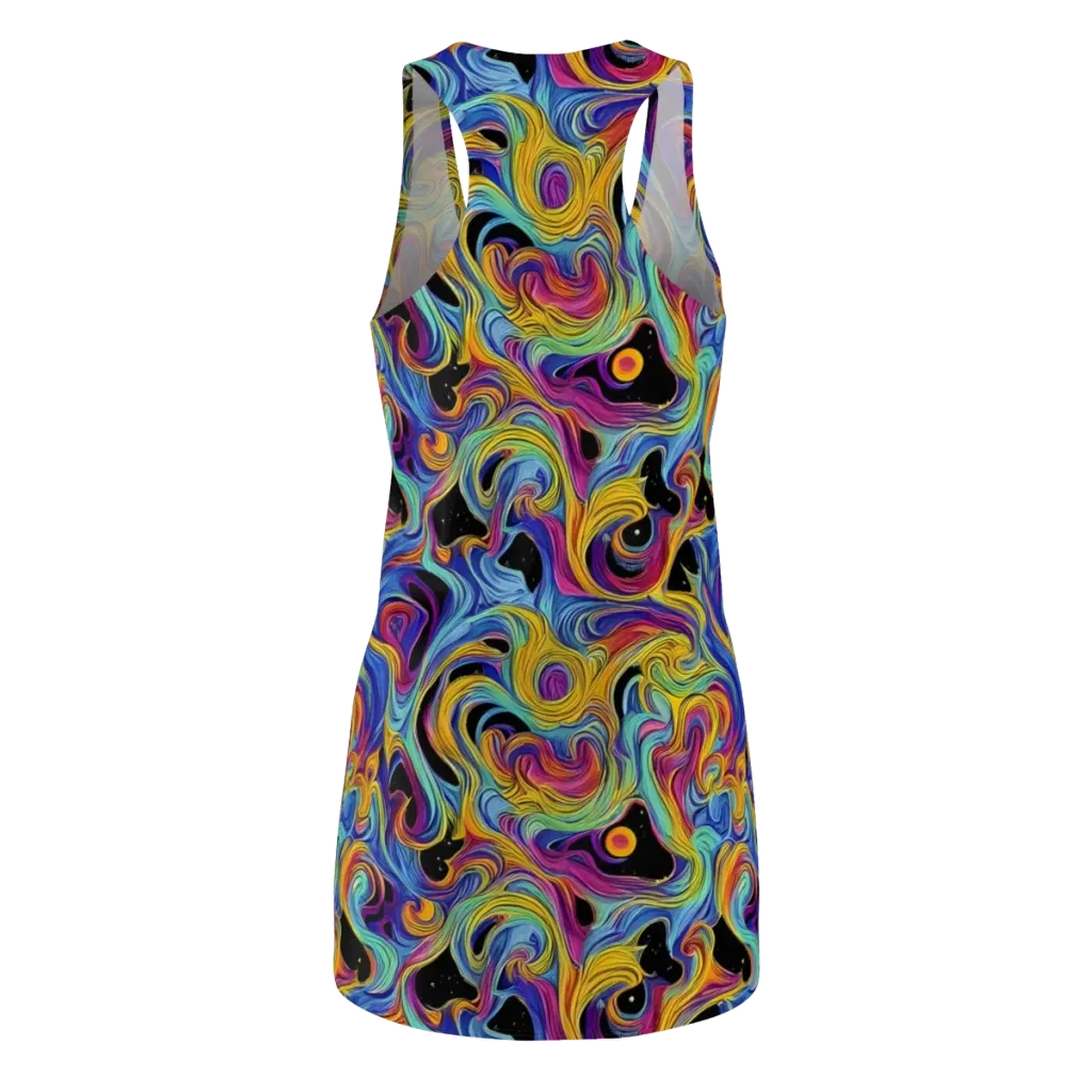 Aurora Ink on Racerback Dress — Back