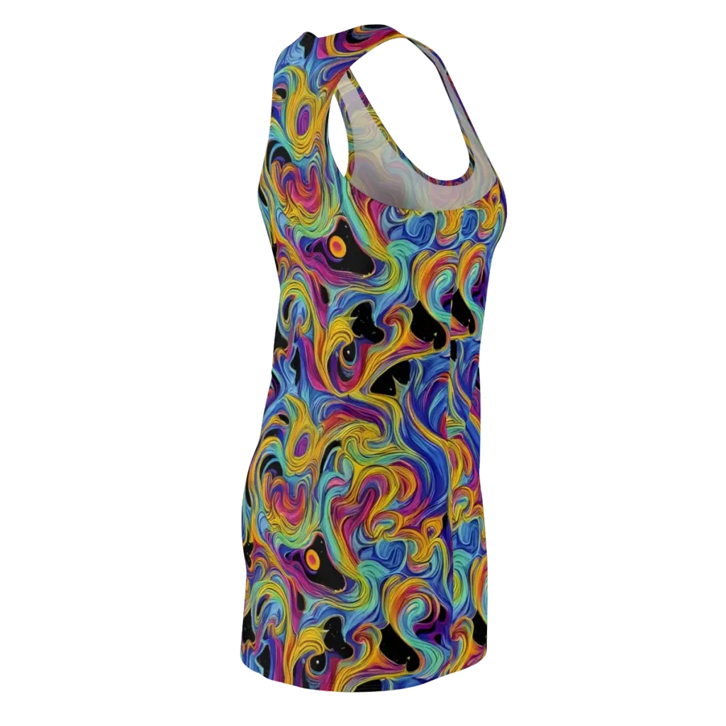 Aurora Ink on Racerback Dress — Back Side