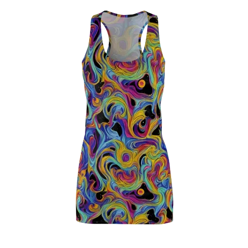 Aurora Ink on a Racerback Dress