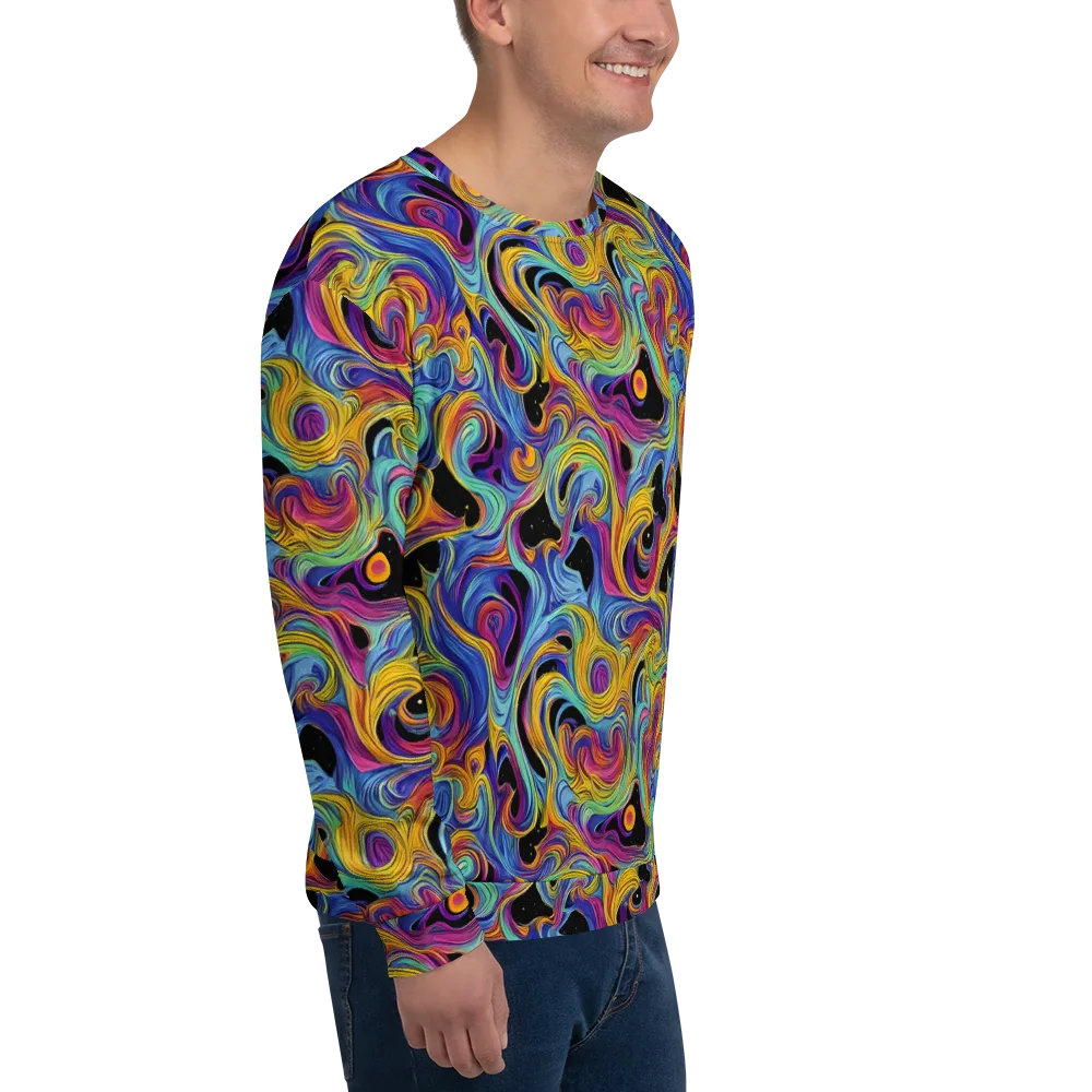 Aurora Ink on Sweatshirt — Right Front