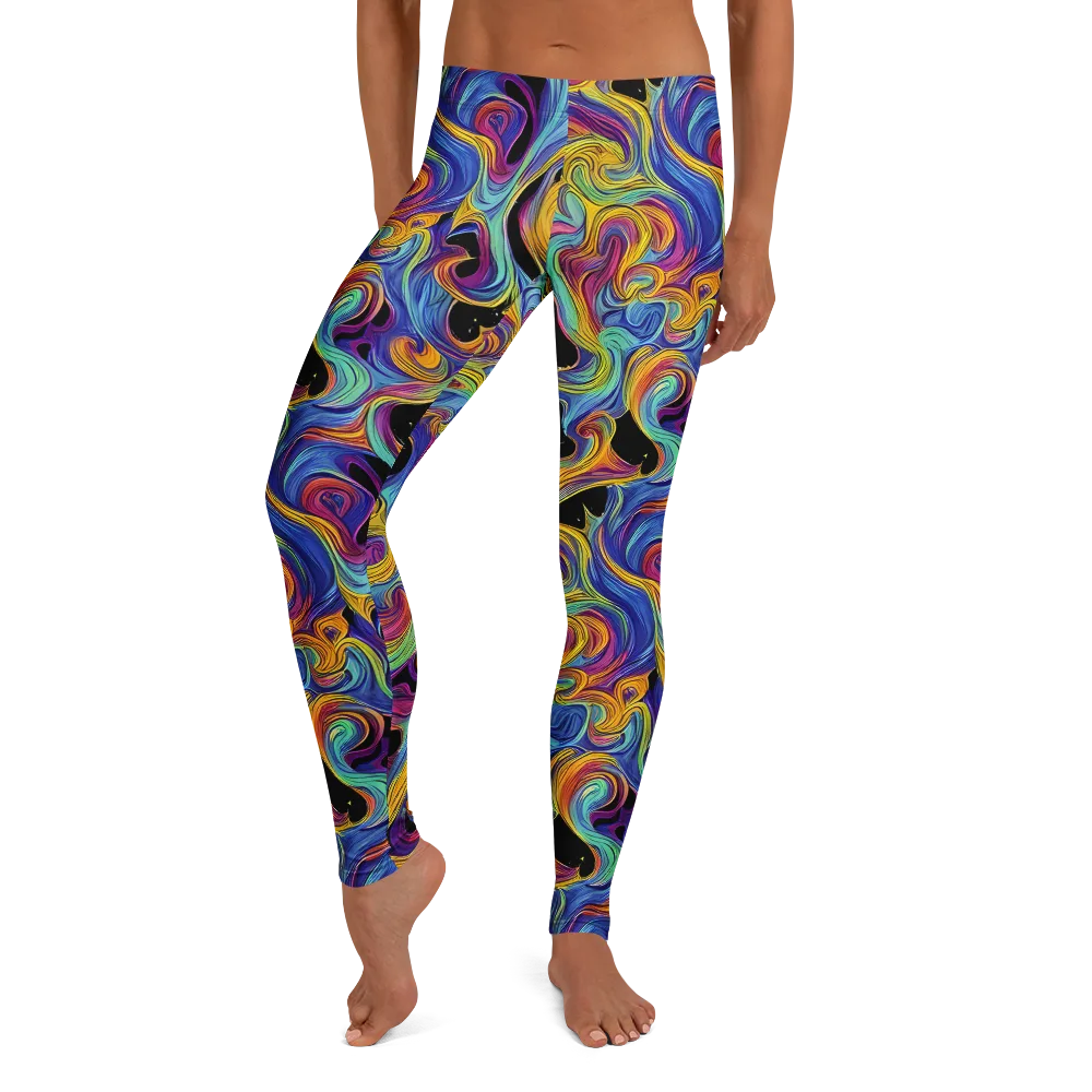 Aurora Ink on Leggings — Front