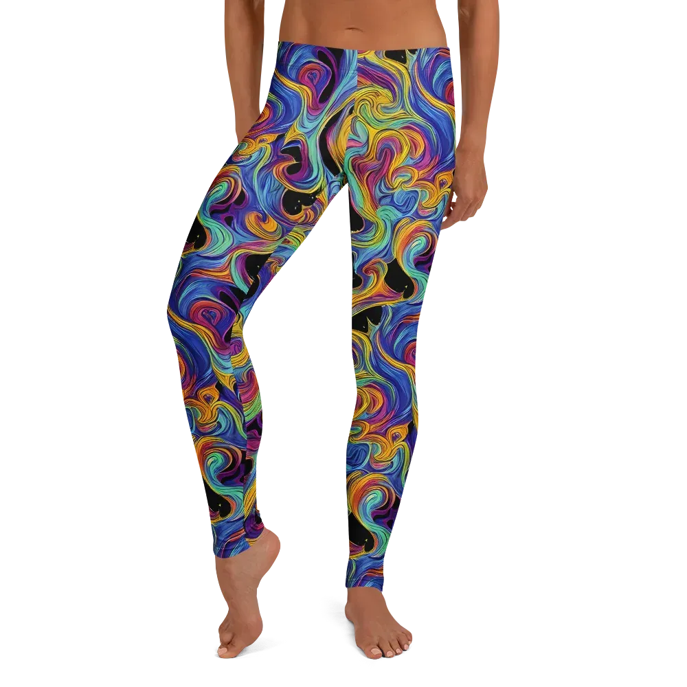 Aurora Ink on Leggings — Front