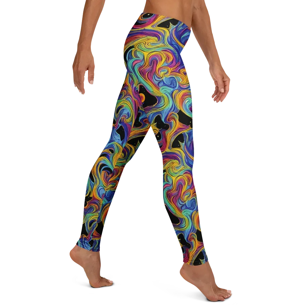 Aurora Ink on Leggings — Right