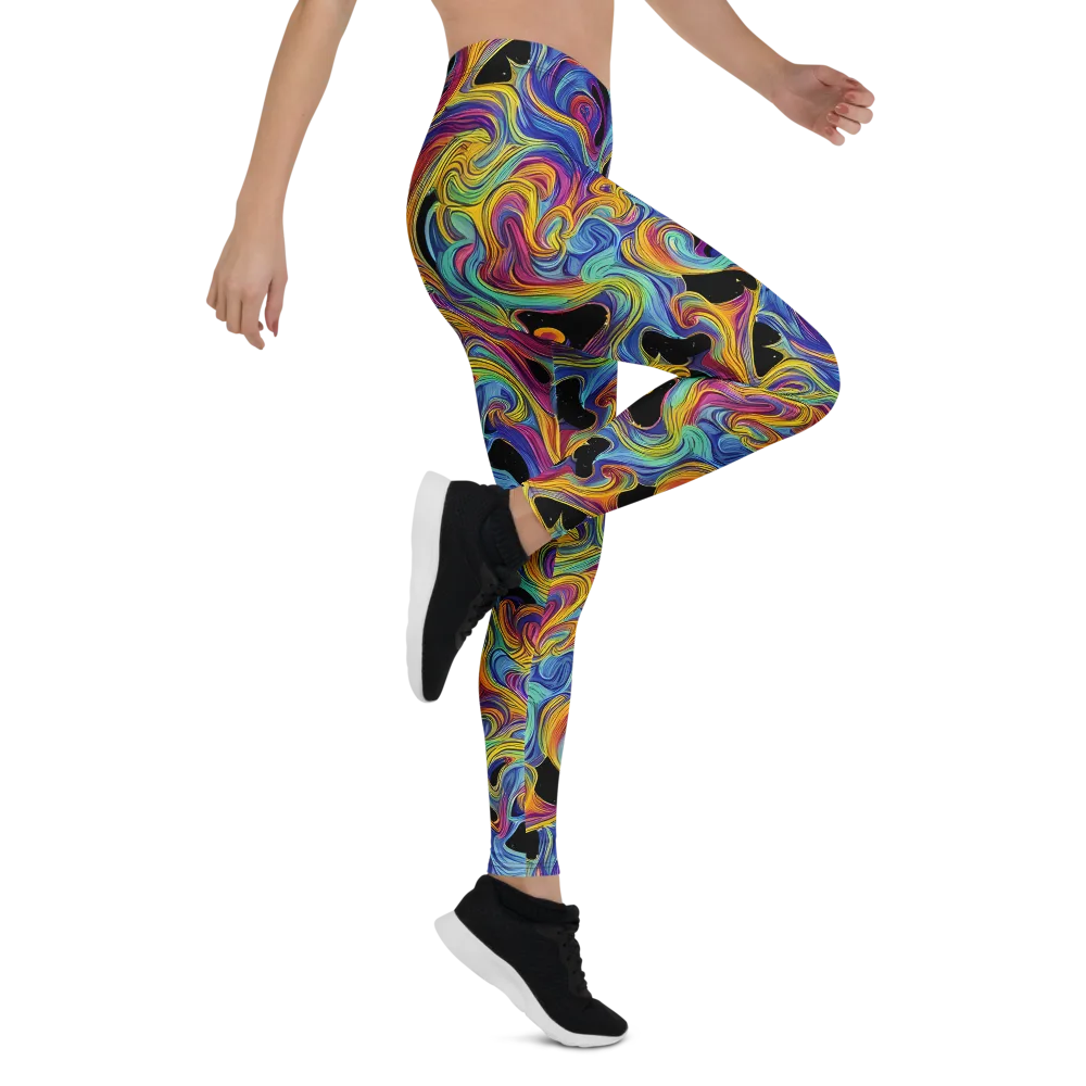 Aurora Ink on Leggings — Right