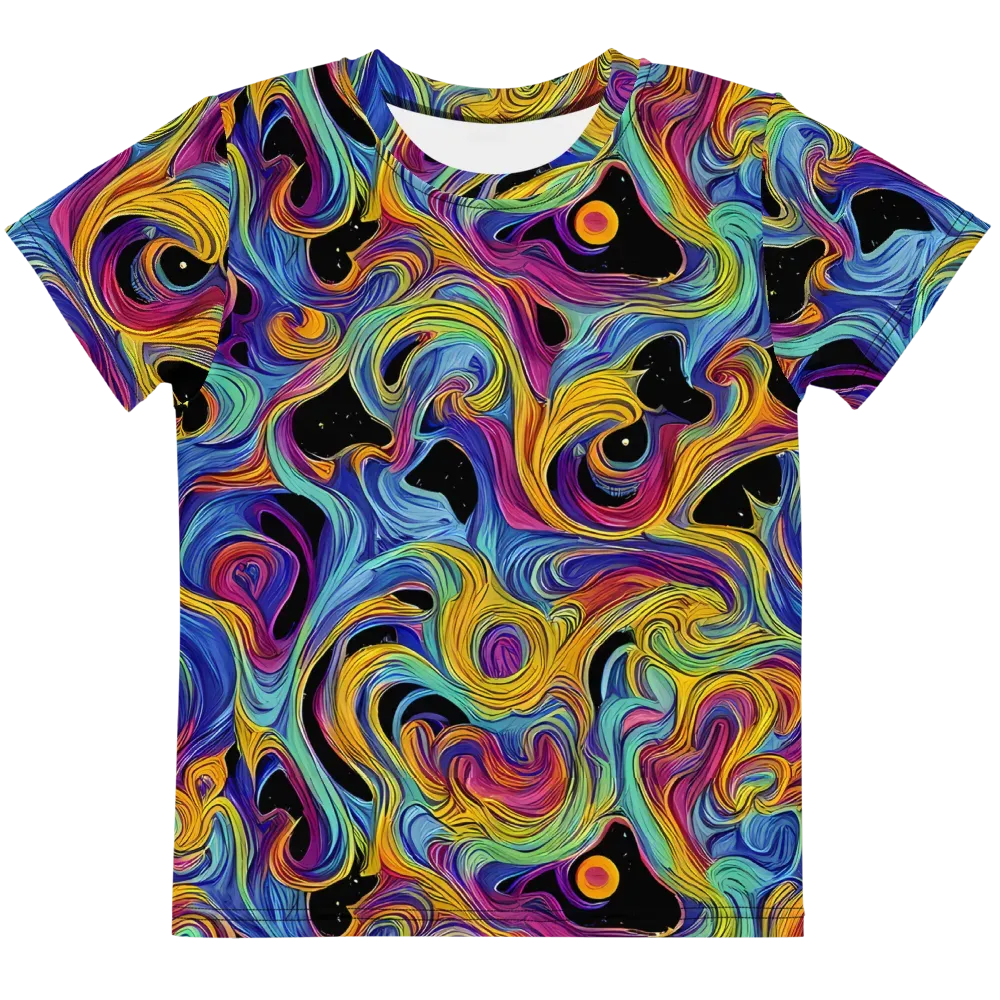 Aurora Ink on Kids Crew Neck T-Shirt — Front