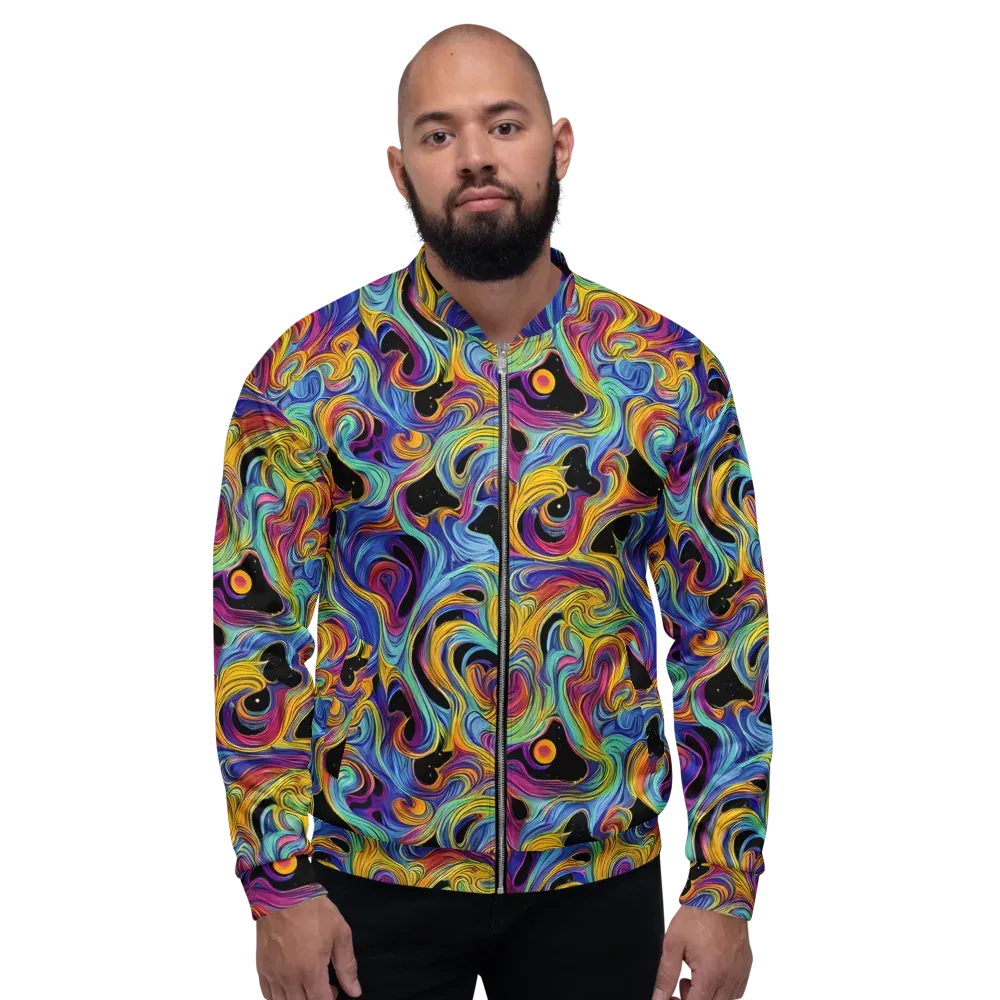 Aurora Ink on Bomber Jacket — Front