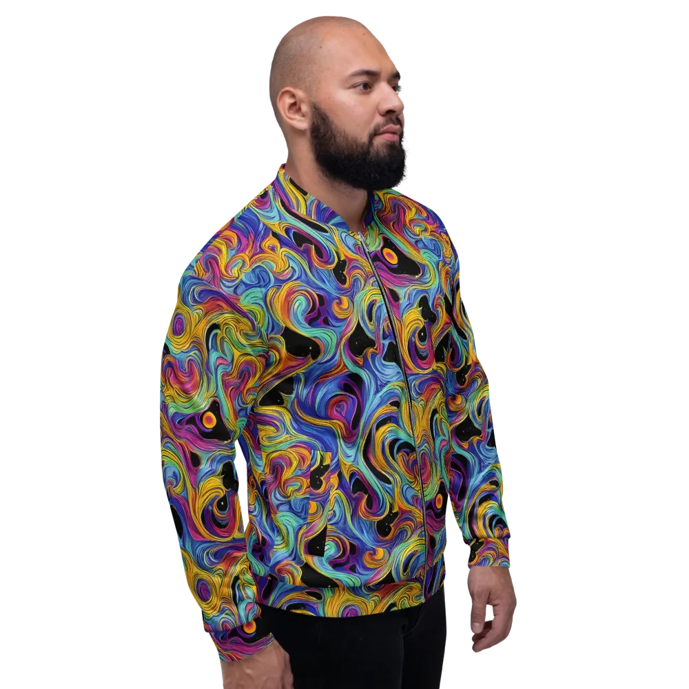 Aurora Ink on Bomber Jacket — Right