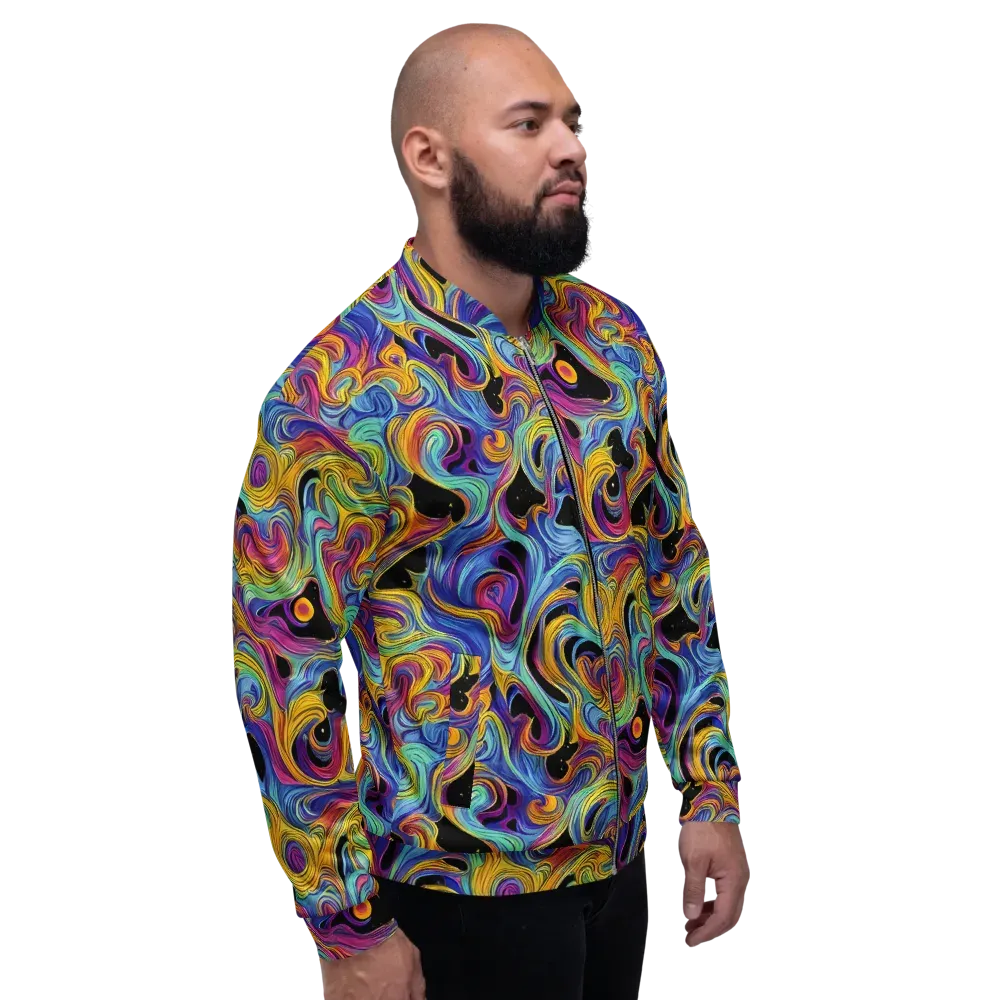 Aurora Ink on Bomber Jacket — Right