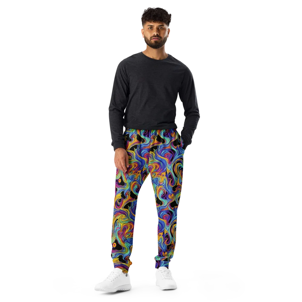 Aurora Ink on Men's Joggers — Front