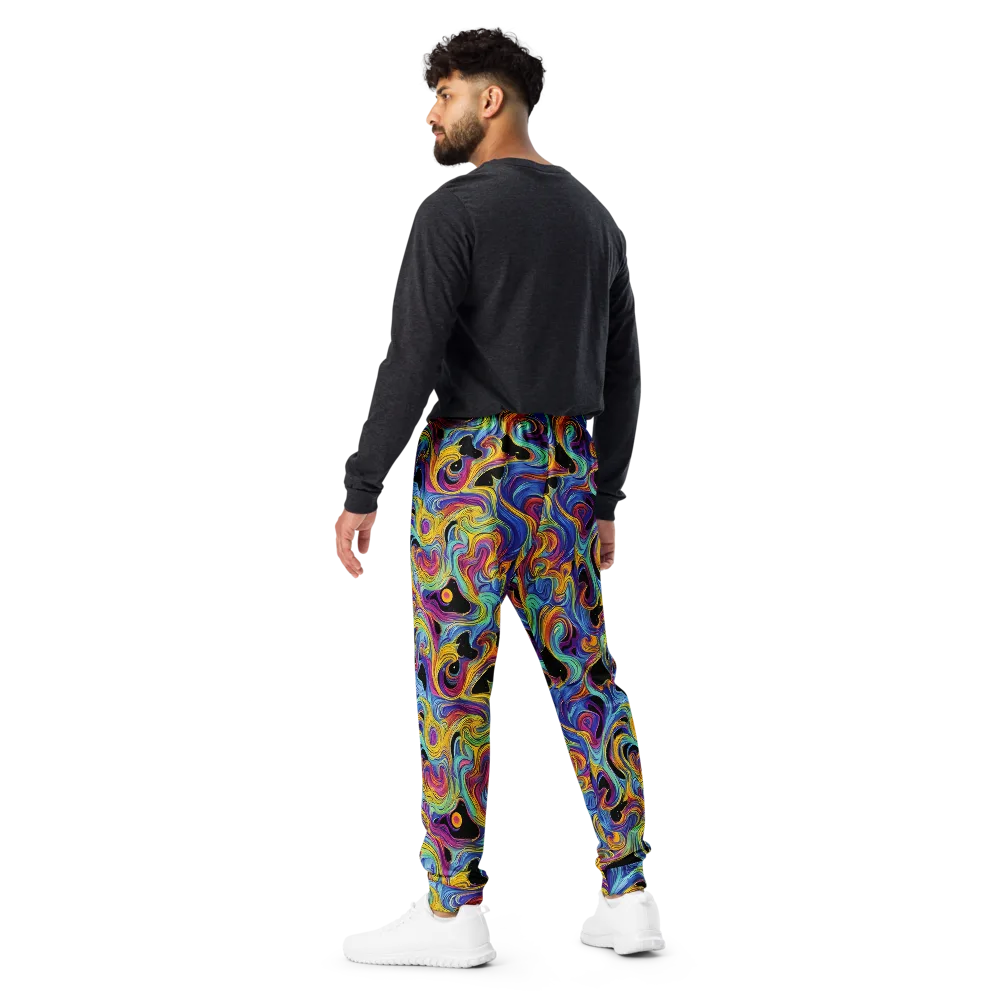 Aurora Ink on Men's Joggers — Back