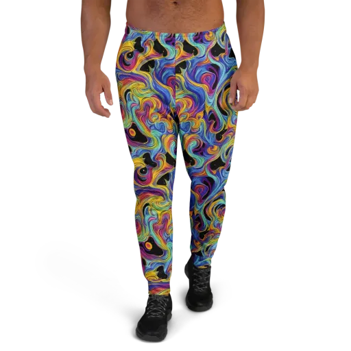 Aurora Ink on a Men's Joggers