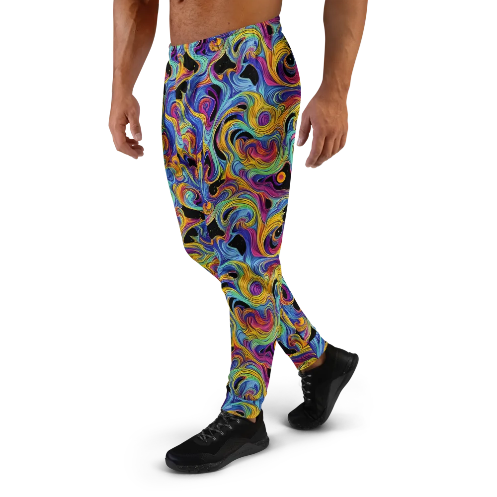 Aurora Ink on Men's Joggers — Left