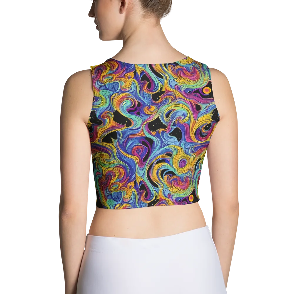Aurora Ink on Crop Top — Back