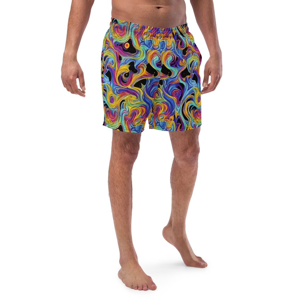 Aurora Ink on Swim Trunks — Front