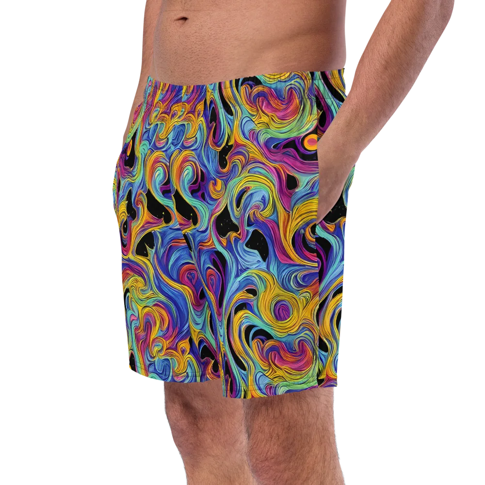 Aurora Ink on Swim Trunks — Left Front