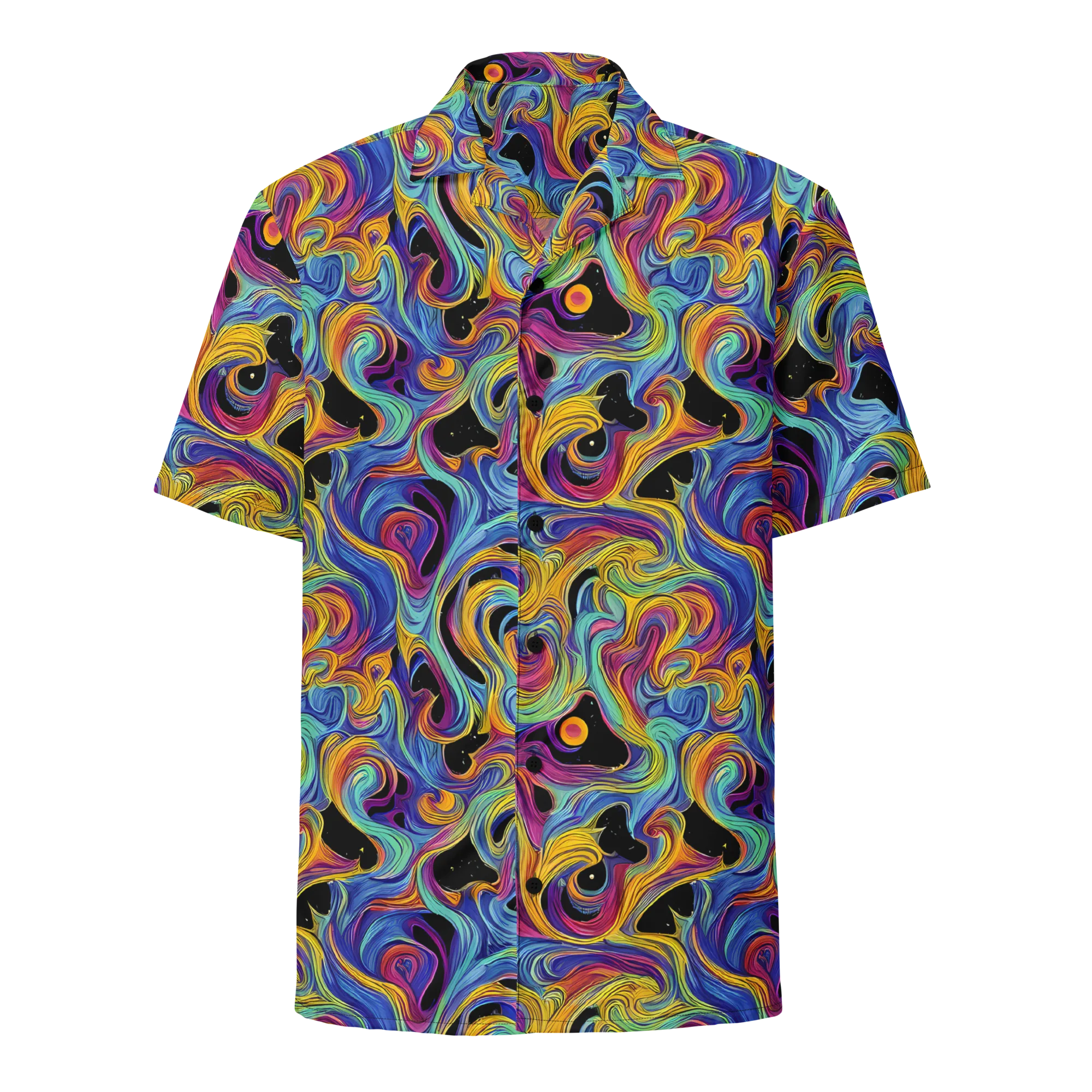 Aurora Ink on Button Shirt — Front