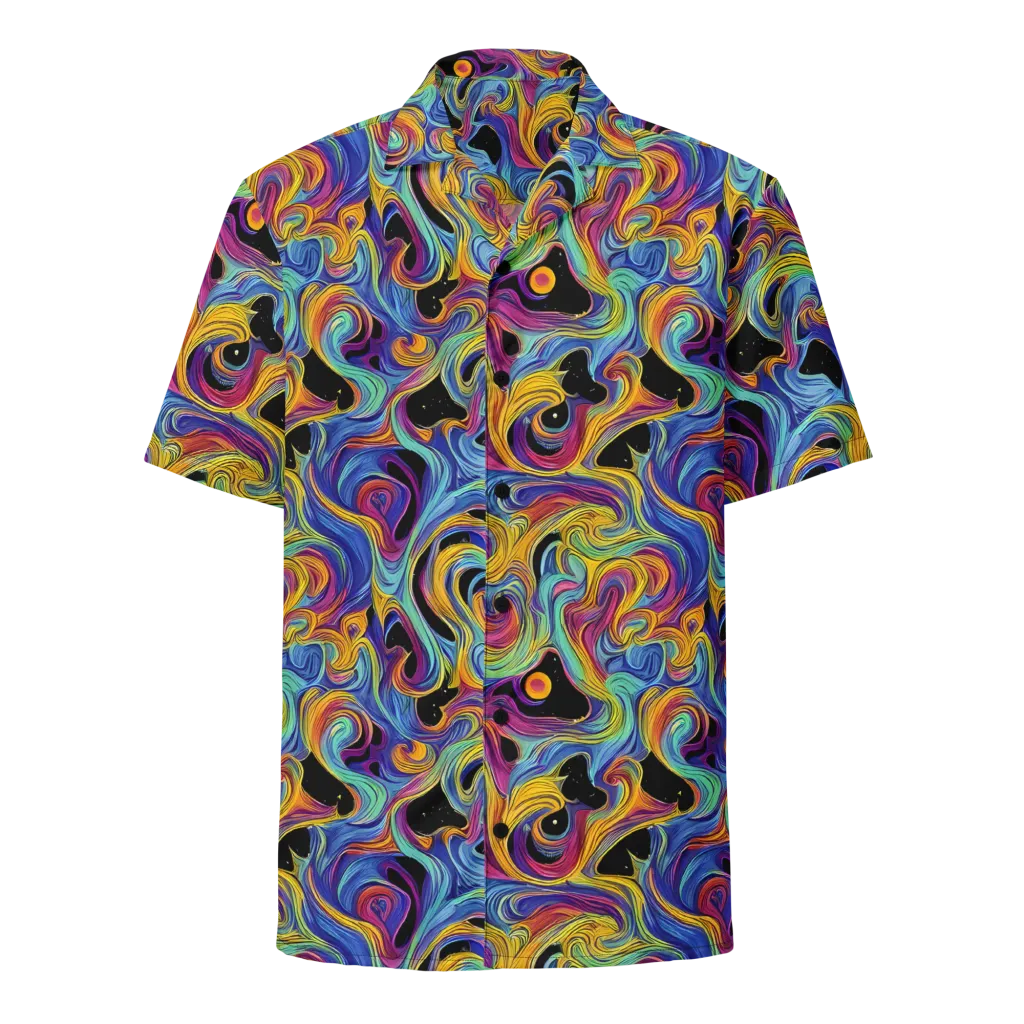 Aurora Ink on Button Shirt — Front
