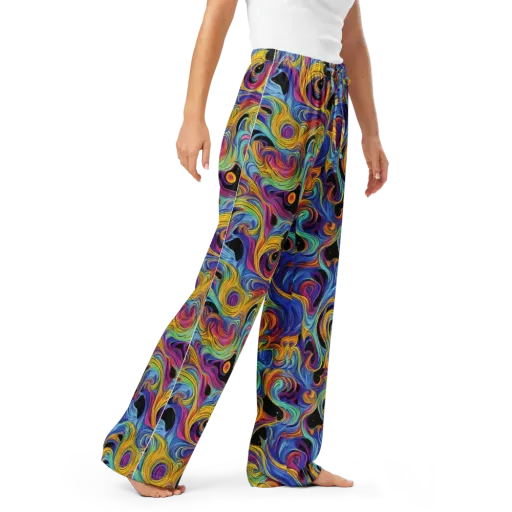 Aurora Ink on a Women's Pajama Pants