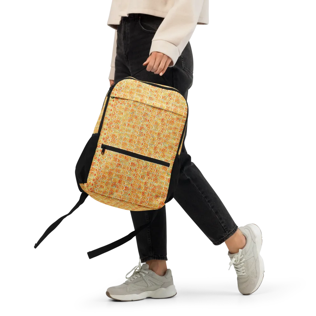 Citrus Mosaic on Utility Backpack — Front