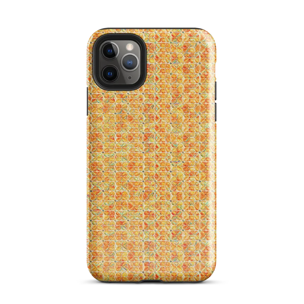 Citrus Mosaic on Tough Case for iPhone® — Front