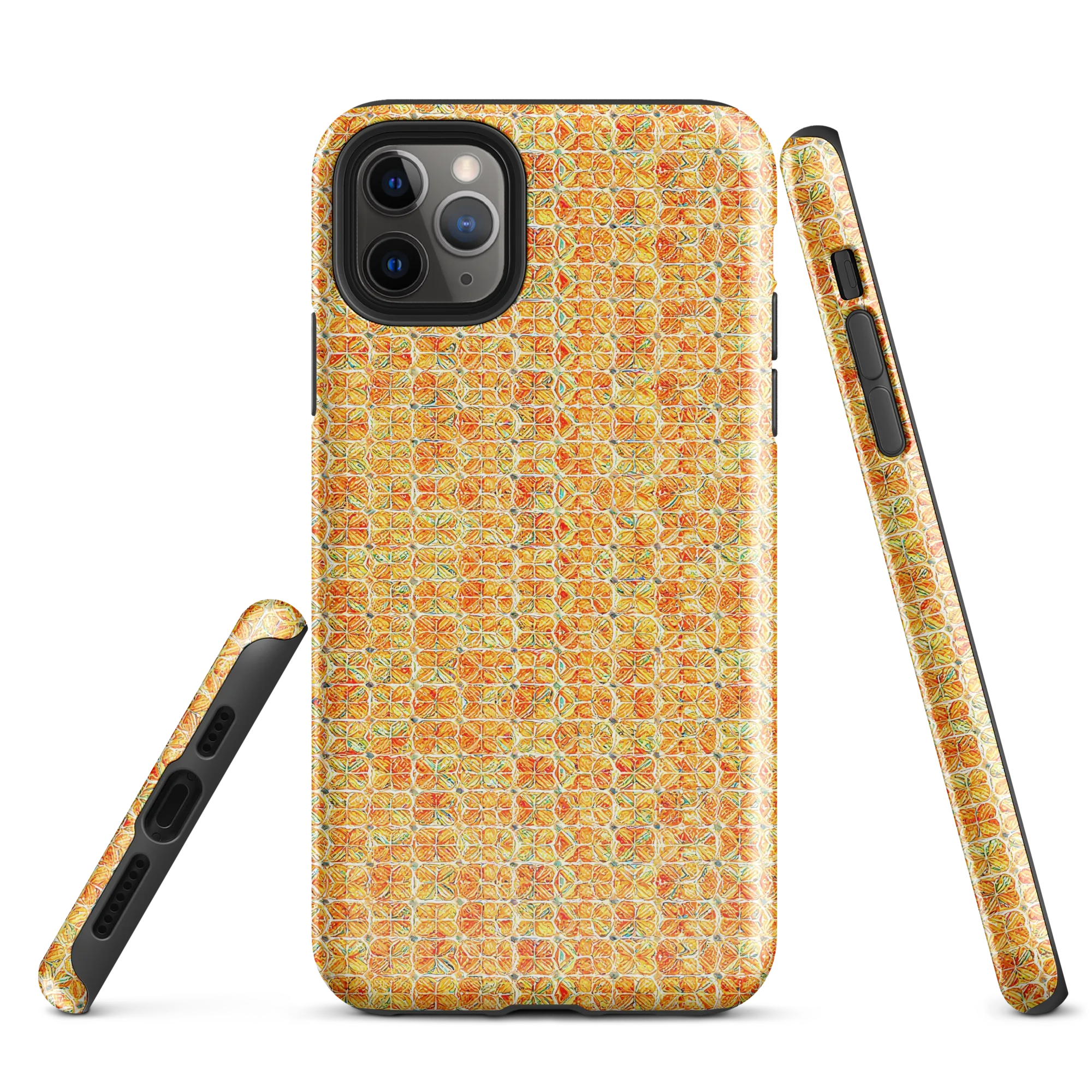 Citrus Mosaic on Tough Case for iPhone® — Front