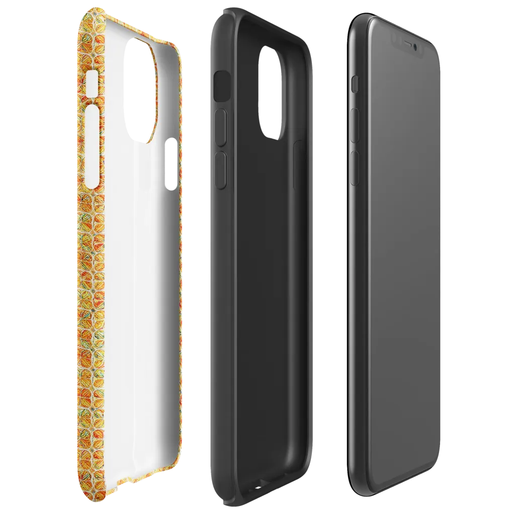 Citrus Mosaic on Tough Case for iPhone® — Right