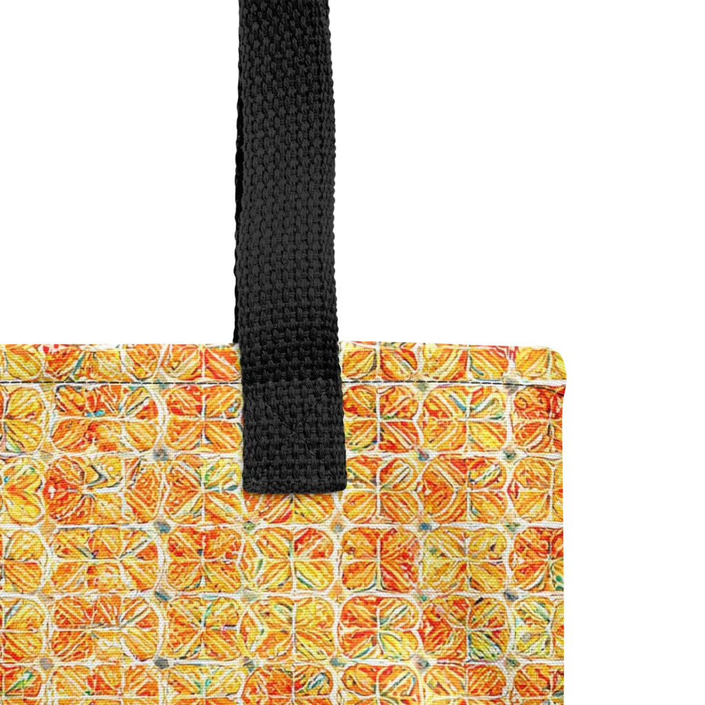 Citrus Mosaic on Tote Bag — Product details