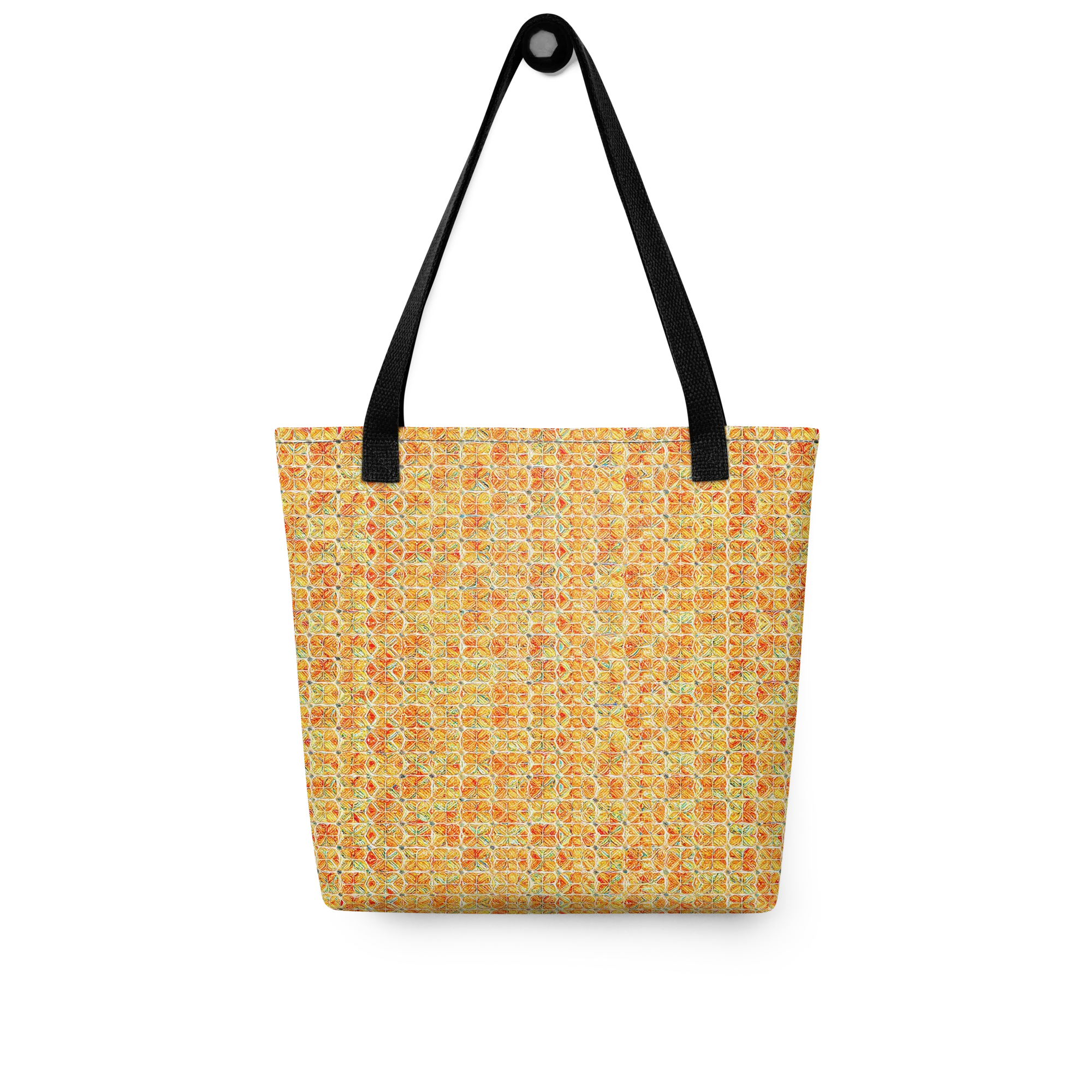 Citrus Mosaic on Tote Bag — Front
