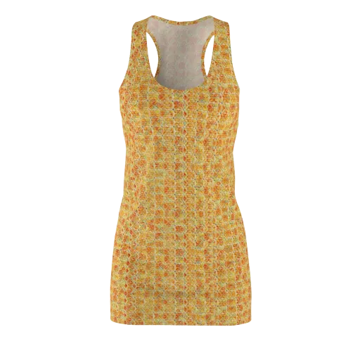 Citrus Mosaic on a Racerback Dress