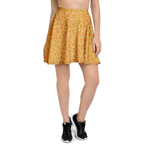 Citrus Mosaic on a Skater Skirt