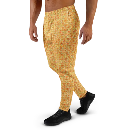 Citrus Mosaic on a Men's Joggers