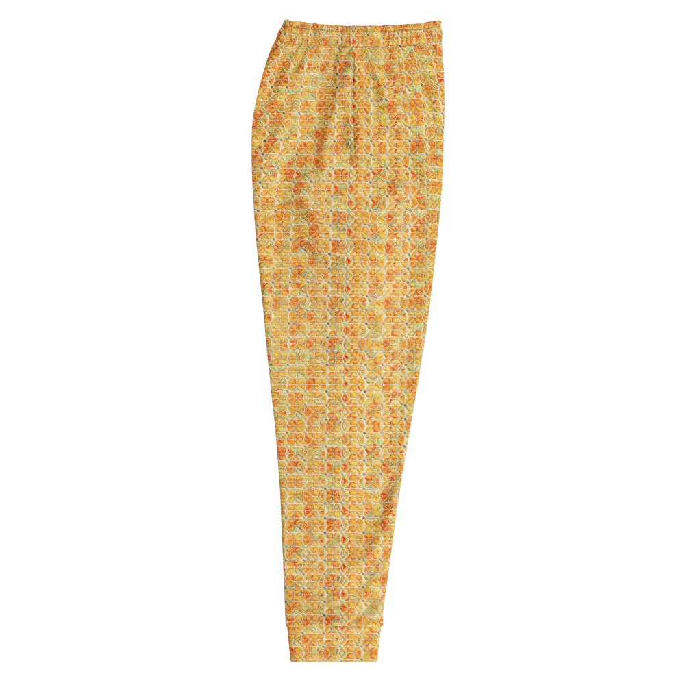 Citrus Mosaic on Men's Joggers — Right