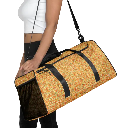 Citrus Mosaic on a Duffle Bag