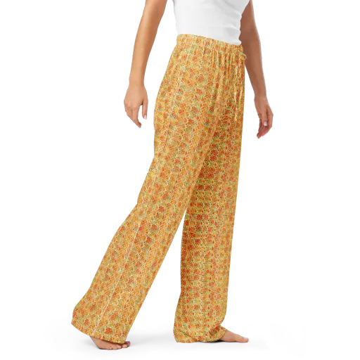 Citrus Mosaic on a Women's Pajama Pants