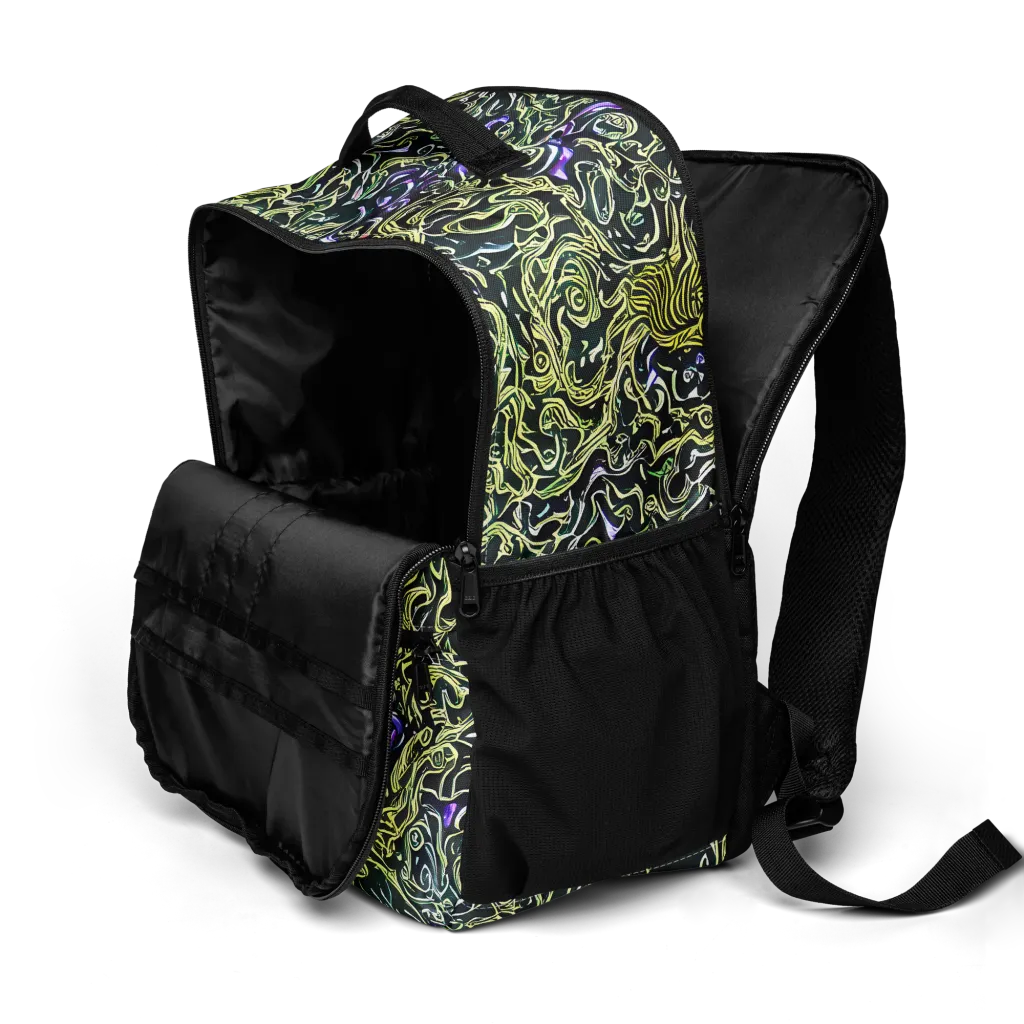 Lunar Labyrinth on Utility Backpack — Product details 2