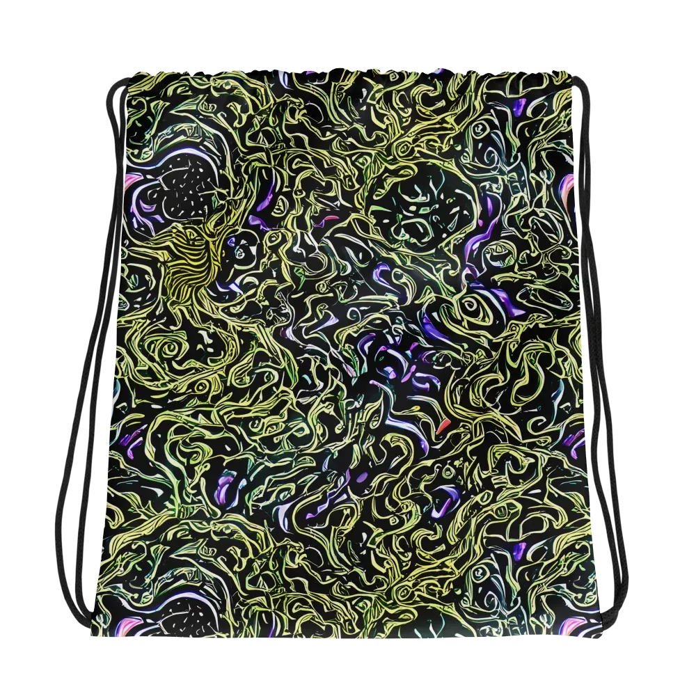 Lunar Labyrinth on Drawstring Bag — Photo