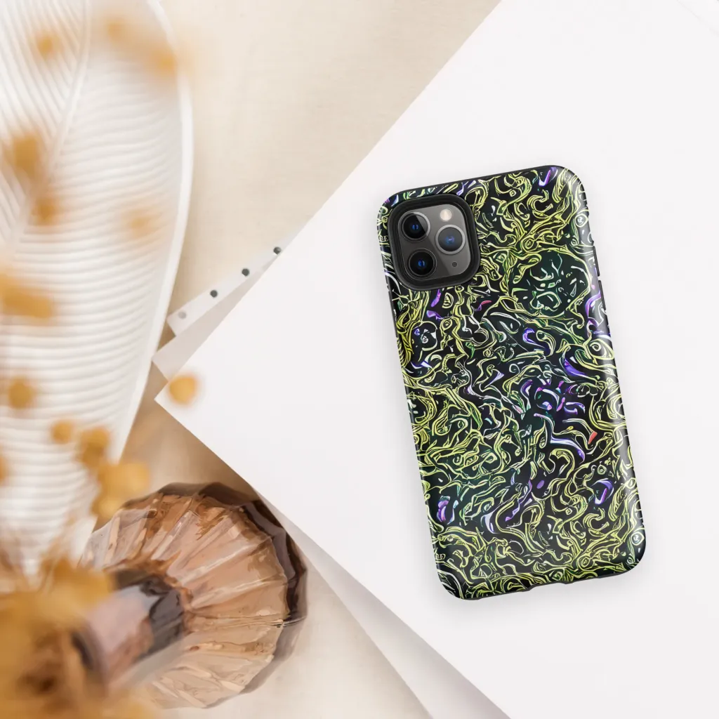 Lunar Labyrinth on Tough Case for iPhone® — Front