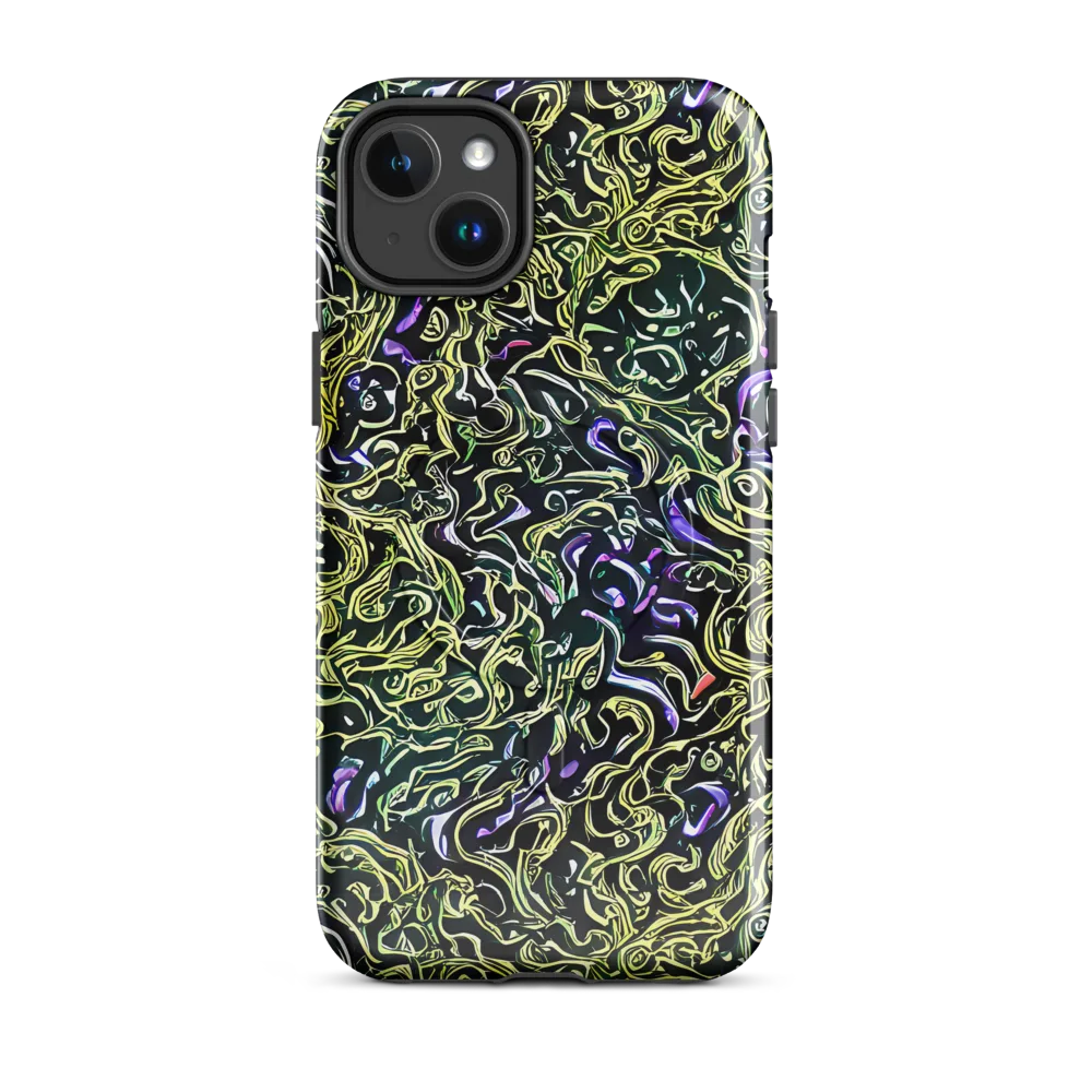 Lunar Labyrinth on MagSafe Tough Case for iPhone® — Front