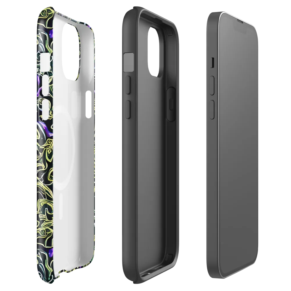 Lunar Labyrinth on MagSafe Tough Case for iPhone® — Front