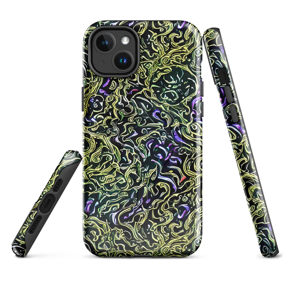 Lunar Labyrinth on MagSafe Tough Case for iPhone® — Front