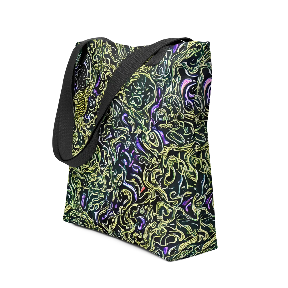 Lunar Labyrinth on Tote Bag — Front