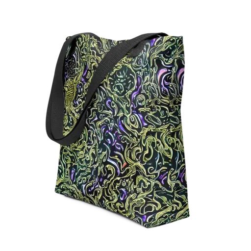 Lunar Labyrinth on a Tote Bag