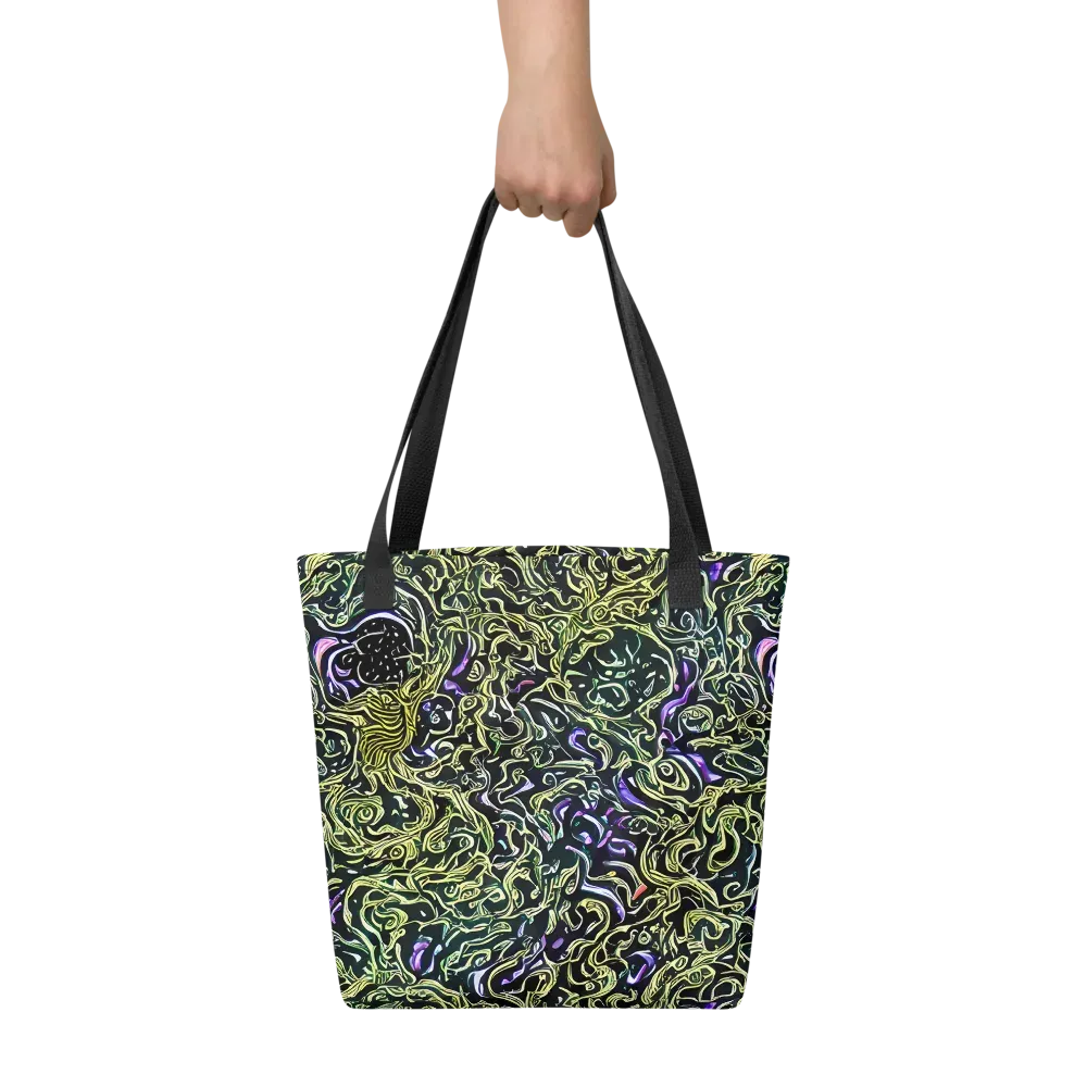 Lunar Labyrinth on Tote Bag — Front