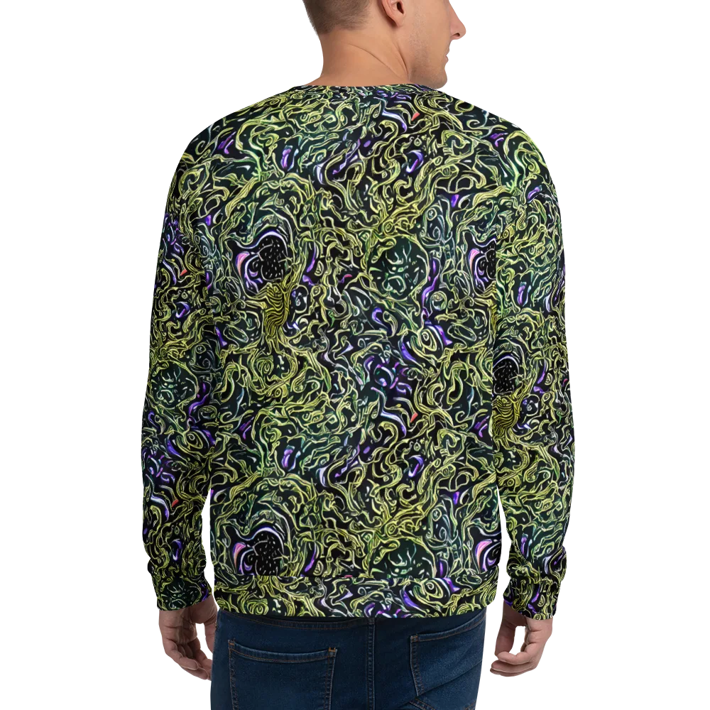 Lunar Labyrinth on Sweatshirt — Back