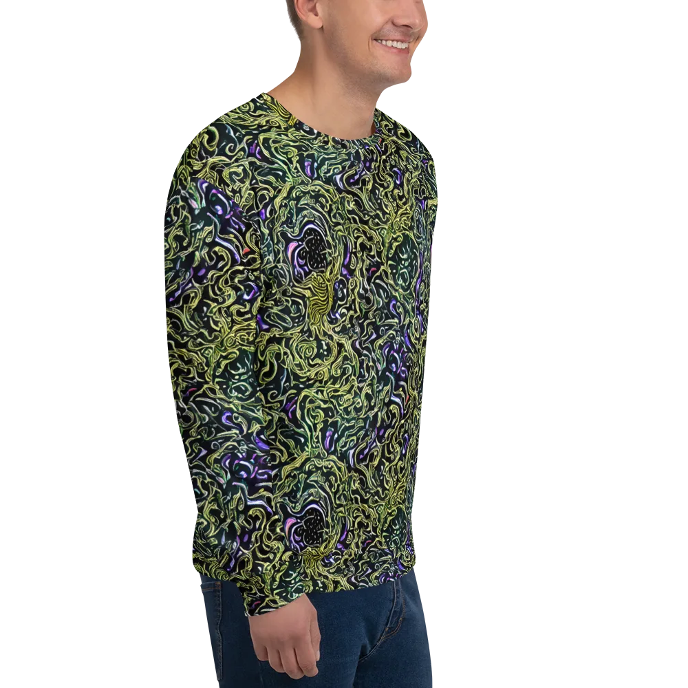 Lunar Labyrinth on Sweatshirt — Right Front