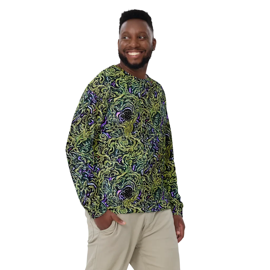 Lunar Labyrinth on Sweatshirt — Front