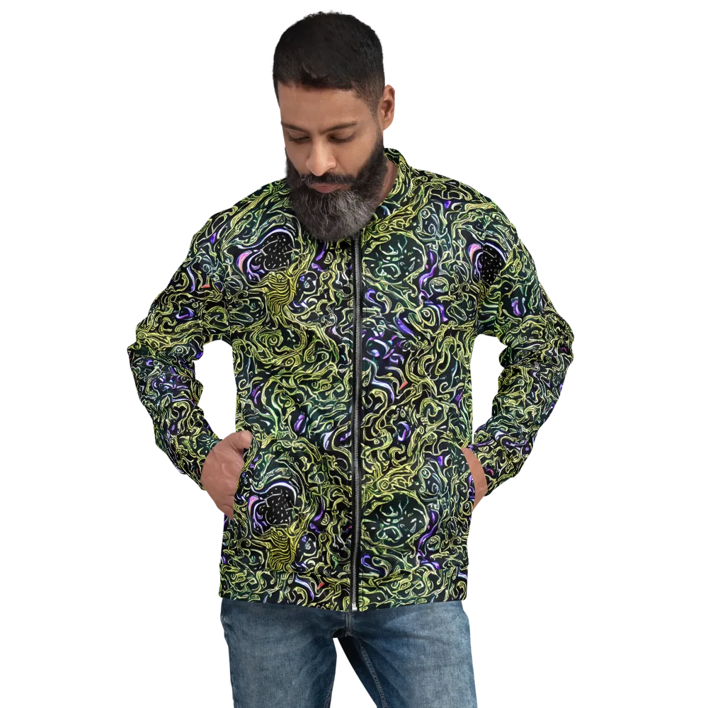 Lunar Labyrinth on Bomber Jacket — Front
