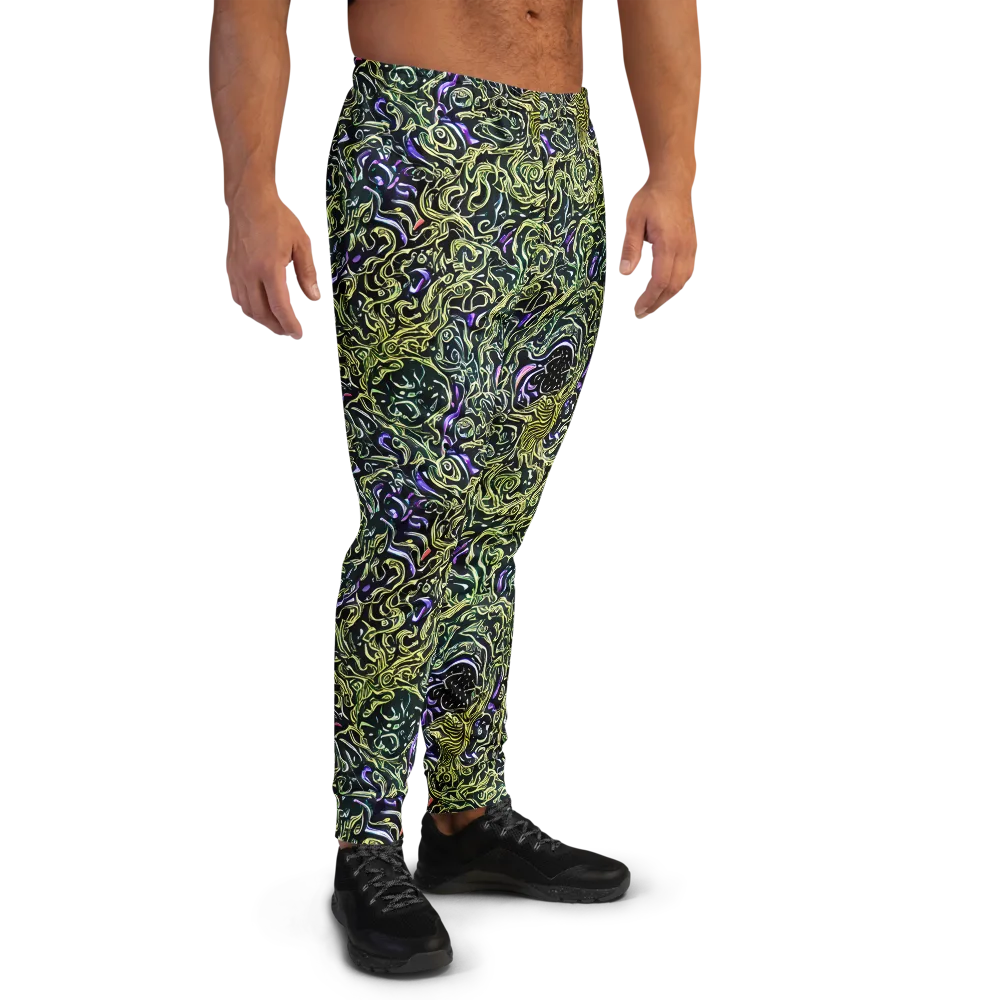Lunar Labyrinth on Men's Joggers — Right