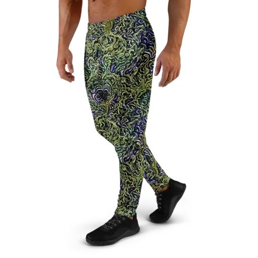Lunar Labyrinth on a Men's Joggers