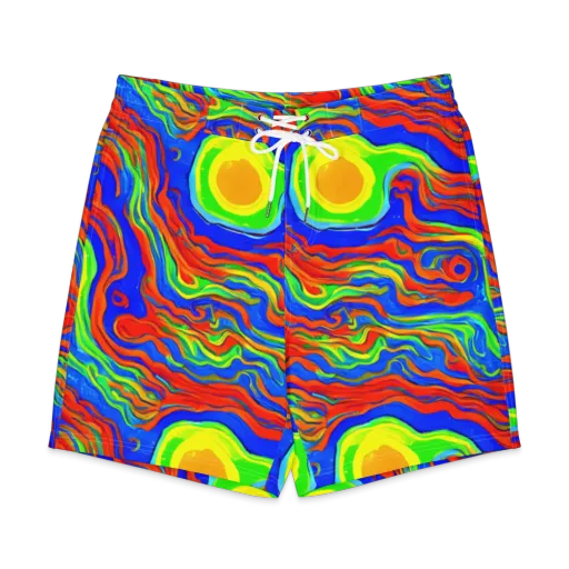 Citrus Maelstrom on a Men's Board Shorts
